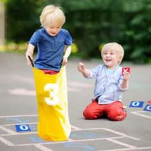 1/4 件套跳袋儿童比赛游戏感觉统合训练成人户外益智运动道具亲子玩具