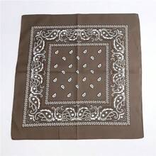 1pc Unisex Boho Style Retro Paisley Pattern Bandana, Fashionable Lightweight Multi-Purpose Headscarf For Casual, Dance, Sports, Cycling, All Seasons Use