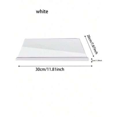 1pc Acrylic Transparent Cutting Board, Non-Slip Kitchen Countertop Protector, Suitable For Apartment, Essential Kitchen Decor Gift