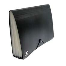 Large Office Accordion Folders 31 Dividers Document Folder Check File Folder 12 Dividers - 31 個 A4 黑色隔板 - 查看 4