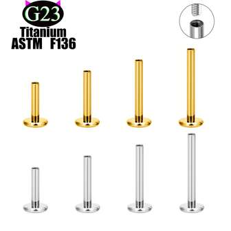 “5 件套朋克鼻环套装 - 14K 镀金男女通用鼻环饰品” 20G 18G 16G 耳环、唇环和身体穿孔饰品配饰