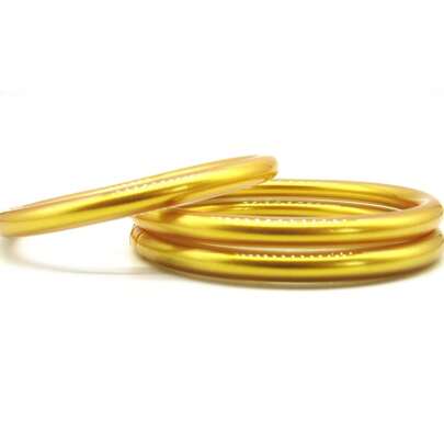 3 Peças/Conjunto Bracelete de Junco de Templo Budista, Bracelete de Silicone com Glitter Preenchido e Laço Gelatinoso, Joias para Mulheres