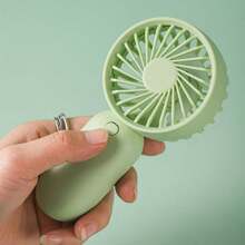 Portable Handheld Makeup Fan, Makeup Setting Tool, Women's Summer Cooling Device, Quiet Desktop Mini Electric Fan For Dorm