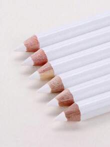 7Pcs/Set White Tailors Chalk Marking Pencils, High-Visibility, Easy-Erase, Sewing & Fabric Marking Set For Dressmakers & Beginners, Perfect For Sewing, Fabric, Dressmaking, Crafting, And Quilting - Multicolor - View 5