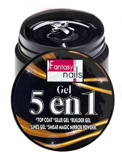 Gel De Construcción GEL MOLDING Gel Moldeador UV Builder Structure , Para uñas esculturales Profesional FANTASY NAILS / M.C Nails / MARIA CIBELES para curar en lámpara LED/UV