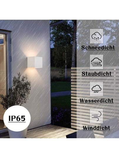 Wand Verlichting LED Indoor/Outdoor: Outdoor Warm Wit IP65 G9 Up Down Stairs Lighting Indirect Ho Walls Bedroom Corridor Stairwell view 5