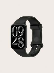 1 قطعة حزام ساعة ذكية من السيليكون سهل الفصل والتثبيت متوافق مع ساعة شاومي Mi Smart Band 9 Pro / 8 Pro لون أحادي بتصميم كاجوال