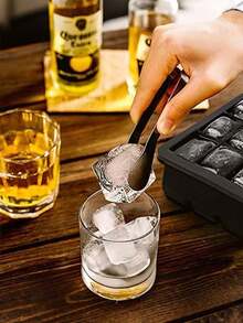 1 Khuôn làm đá viên vuông bằng silicon, dễ tháo rời bằng silicon chống dính, khay làm đá viên 15 ô dễ sử dụng, dùng cho tủ lạnh, khuôn làm đá viên nhiều ô để làm đồ uống, đá viên cocktail và cà phê, thích hợp cho gia đình, tiệc tại quán bar, cung cấp đá viên trong suốt đồng đều, tiện ích nhà bếp thiết yếu, phụ kiện nhà bếp - Nhiều màu - Xem 4