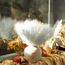 10pcs 55cm Upgraded Pampas Grass DIY Room Decor, Artificial Reed, Simulated Reeds Flowers Home Decor Items - Multicolor - View 9