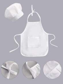 1 Set Customized Little Chef Outfit, Suitable For 100 Days Photo Shoot Props, Embroidered With Name/Date (1-3M),Christmas Gift Supplies