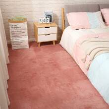 24pcs Anti-Slip Interlocking Thick Carpet Tile, Soft Plush Solid Color Interlocking Floor Mat, Dirt-Resistant Household