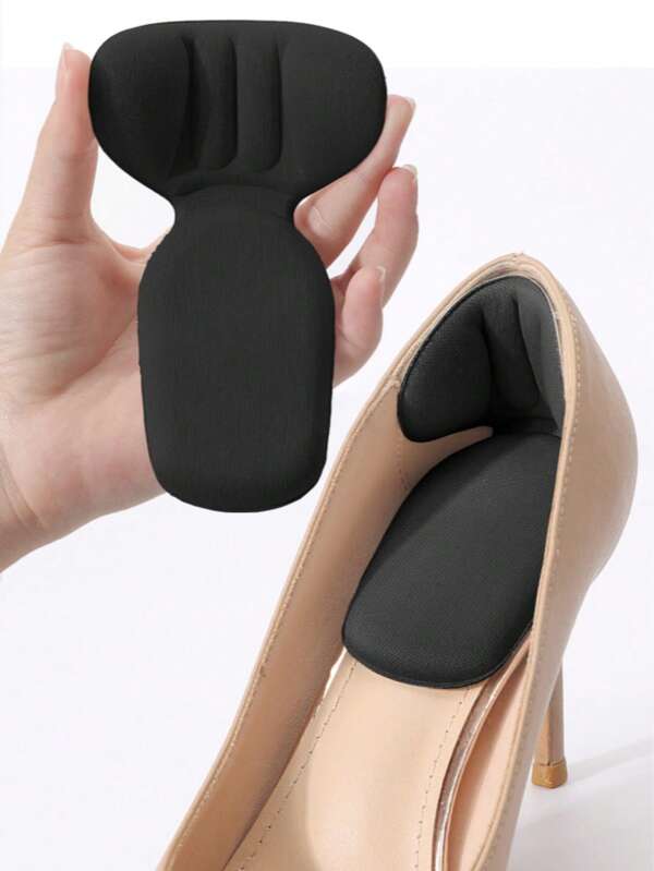 1 Pair/2 Pairs/3 Pairs Heel Cushion Pads, Reduce Wear And Prevent High Heels From Slipping (Size Adjuster), Suitable For Women's High Heels, Men's Sneakers, Ideal For Daily Wear In Summer