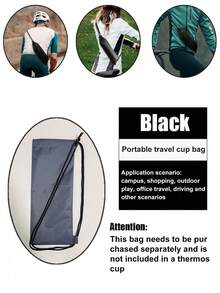 A Single 800/1000ml Stainless Steel Portable Pot, Double-Layer Vacuum And Long-Lasting Temperature Control, With Its Own Filter Tea Net And Portable Cup Lid, Universal For Outdoor Travel, Supporting Cup Sets Are Purchased Separately - Multicolor - View 12