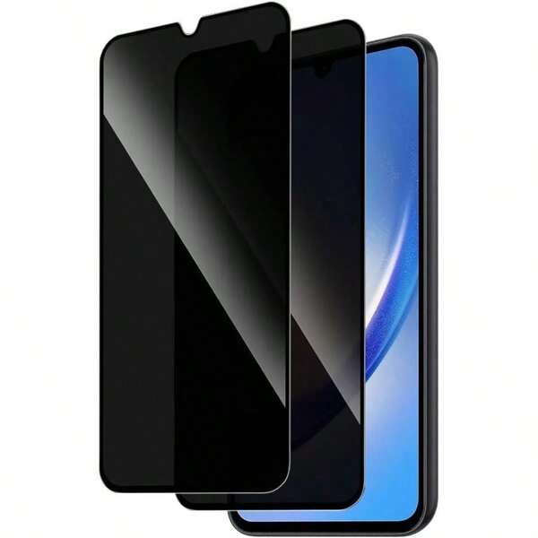 2 Packs Privacy Screen Protector Compatible With Samsung Galaxy A15/A16/A26/A36/A56/A25/A05s/A05/A14/A24/A34/A54/A04e/A04/A04s/A13/A23/A03/A13/A14/4G/5G,Upgraded Anti-Spy 9H Tempered Glass Screen Protector Easy Install High-Definition Clear,Tempered Glass Anti-Spy, Bubble-Free, Easy Installation Anti-Spy Screen Protector Privacy Glass Film Privacy Anti Fingerprint Gift For Birthday/Easter/Presidents Day/Christmas//Family/Friends/Boy/Girlfriend