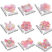 1 Box Mixed Acrylic Beads Kit, DIY Jewelry Making Supplies For Beginners - Multicolor - View 2