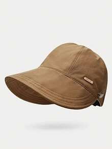 1pc Women'S Fashion Sun Hat, Polyester Breathable Wide Brim, Quick-Dry, Skin-Friendly, Adjustable, Sun Protection, Street Style, No Feathers, Machine Washable - Spring/Summer Collection - Multicolor - View 10