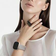 Banda compatible con Fitbit Versa 4/Versa 3/Sense 2/Sense. Correa de reemplazo suave con patrón floral lindo y elegante grabado para Versa, Sense/Sense 2/Versa 4/3 Smartwatch