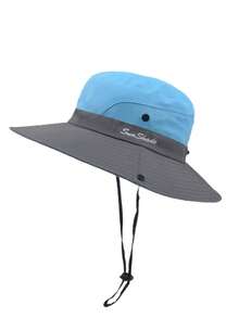 1 Piece, Unisex Sun Protection Bucket Hat, Women's Summer Sun Hat, Outdoor Quick Drying Hat, Suitable For Matching With Summer Clothing And Dresses - A - View 8