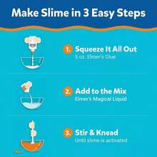 Dcgjmnfgmnjfv- 4pk Fairy Dust Slime Kit With Glue & Activator Solution: Magical DIY Art Kit, Glitter Craft Activity - 1 - View 4