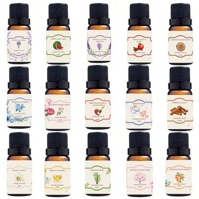 Kit 15 Essências para Aromatizador a Base de Agua a Pronta Entrega