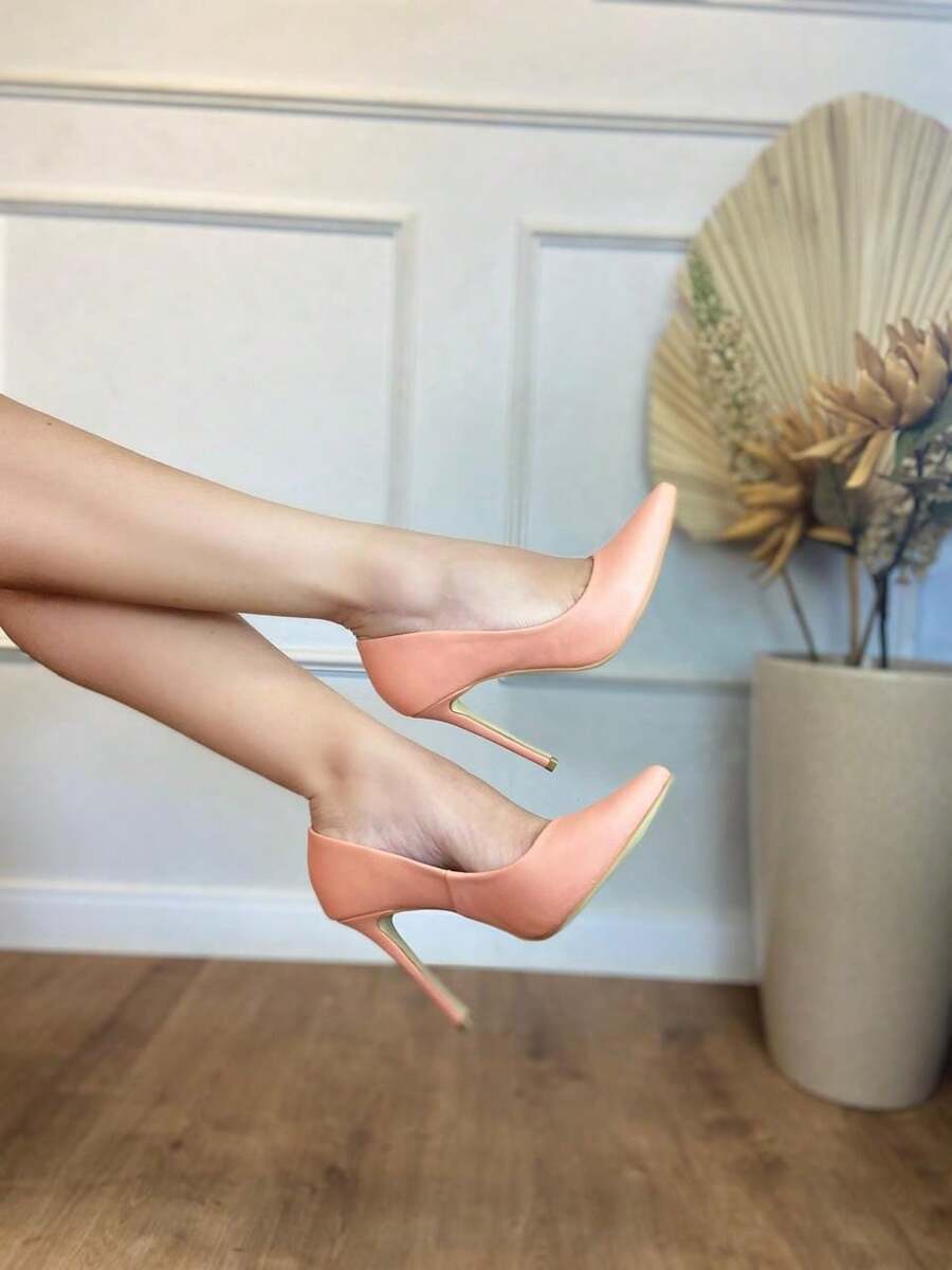 Women's Pumps With 11cm Heel Angela Galvão - 鮭魚 - 查看 1