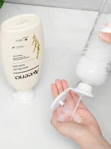 3 pièces Kit de vidage de bouteille Capuchon pour distributeur inversé Shampooing Lotion, Ensemble retourné Saver avec adaptateurs de 3 tailles, Bouchons de bouteille inversés étanches pour vider les lotions, shampooings et condiments de cuisine