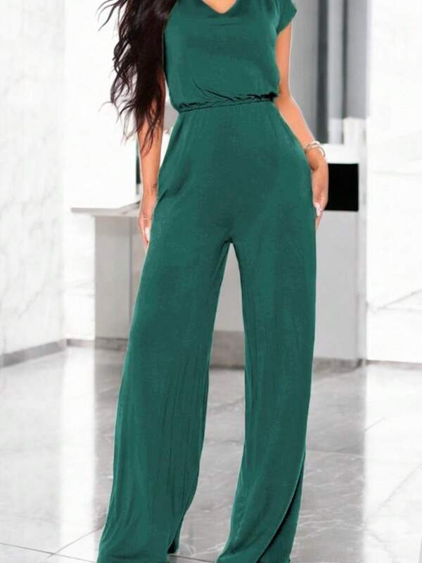 Palazzo Cómodo Casual De Moda Dama 518