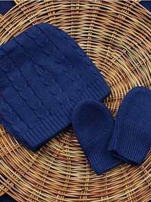Knitting And Embroidery Maternity Leave - 藏蓝色 - 查看 4