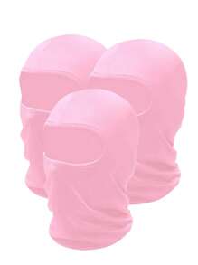 2 pièces/4 pièces Cagoule unisexe, masque de visage pour le cyclisme extérieur, la moto, le ski. Convient pour l'utilisation quotidienne, les voyages, la randonnée, le ski.