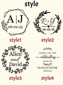 1/2/5Pcs Personalized Name Ceramic Ring Plates, Custom Jewelry Boxes, Customized Engagement Gifts, Customizable First Marriage Ring Plates, Bride And Groom Gifts, Bride Proposal Gifts, Bride Showers, Anniversary Gifts, Personalized Ring Plates