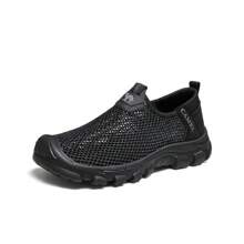 CAMEL CROWN Men's Sports Casual Shoes, Spring Creek Trekking Breathable Mesh Slip-On Walking Shoes