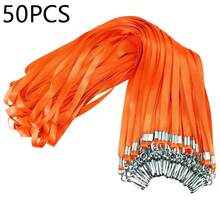 Bulk Lanyards 10/25/50/100 Pcs Lanyards For ID Badges,Lanyards With Swivel Hook Clips For Name Tag Lanyard ID Holder,School Supplies,Back To School - Multicolor - View 18