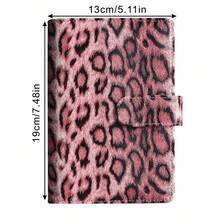 A6 PU Leather Binder Economy 6-Ring Notebook, Stylish Design, Personal Notebook Binder Cover, With Magnetic Buckle Seal, Can Be Used For Cash Budget Storage Shell, Album Shell,Back To School,School Supplies