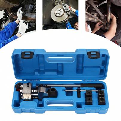 OUKANING Brake Line Flaring Tool, Stahl Flaring Tool Kit, Manuelles Brake Line Flaring Tool