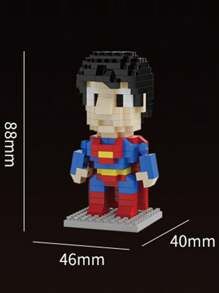 Takara Tomy Spider-Man Building Blocks IronMan Groot Brick Cartoon Character Rocket Raccoon Micro Rhinestone Small Particles Assembled DIY Building Block Toys Children Birthday Gift