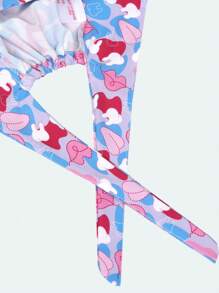1 Stück Polyester Dental/Arzt/Krankenschwester grafikaufdruck elastische Kappe, verstellbare unisex medizinische/tierärztliche klinik Arbeitskappe