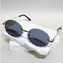 1 Pair Oval-Shaped Accessory, Suitable For Casual, Outdoor, Business, Driving, Party, Boho Chic, Elegant Gradient Design For Summer Beach Vacation,Outdoor,Travel