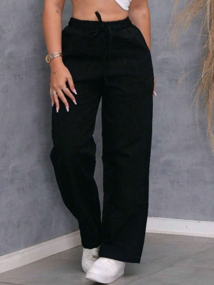 Women's Stretch Jeans - Blanco y Negro - Ver 1