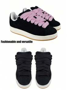 Extra Wide & Thick Flat Shoelaces (120cm/47in), Replacement Shoe Laces For Sports Shoes,Belt,Shoes And Boots Accessories