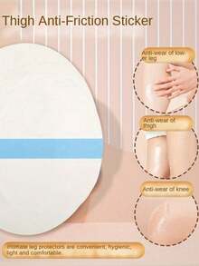 2/5/10/20Pcs Anti-Friction Patches Invisible Waterproof Leg Protection Tape Disposable Body Patch For Fitness Running Inner Thigh Elastic Bandage ﻿ - Multicolor - View 4