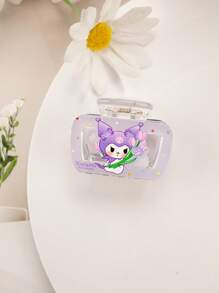 Sanrio Sanrio 1 Pc Sanrio Genuine Authorized Acrylic Hair Grabber Hello Kitty Melody Cute Cartoon Hair Accessories Clip Fashion Accessories,Cute Sweet Cartoon Fashion Versatile Simple Hairpin Women's Headdress, Ideal Choice For Mother's Day Fashion Hair Accessories Elegant Hair Clip Women Claw Clips