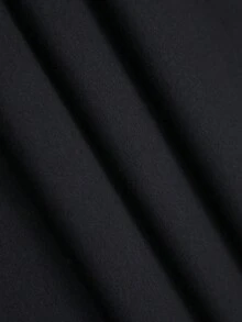 ALTZTAR Men's Printed Casual Henley Neck Short Sleeve T-Shirt - Black - View 5