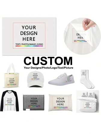 DTF Clothing DIY Heat Transfer Printing, Customized Heat Sublimation Printing For Household Textiles, Garments, And Outdoor Products,Multi-Functional, Ornamental,Reusable,Exquisite,Stylish,High-Quality,Colorful,Modern,Custom,Personalized,Unique,Customized Heat Transfer Printing,Back To School Supplies