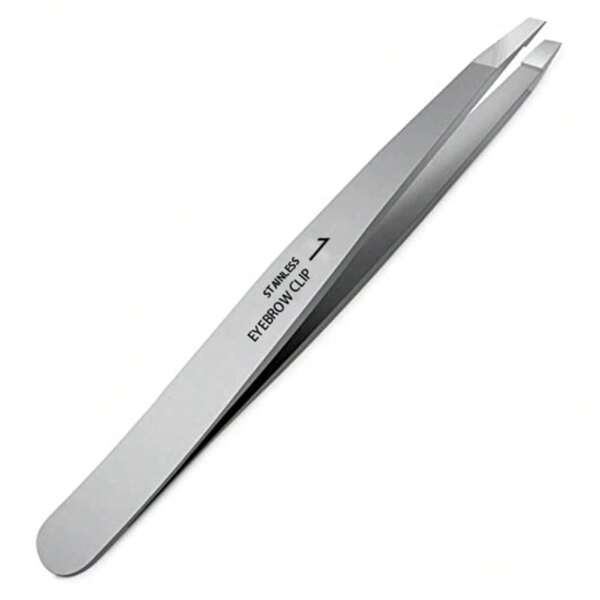 1 Piece Of Precision Stainless Steel Tweezers - Easy To Remove Facial And Inward Hair - Portable Beauty Tool