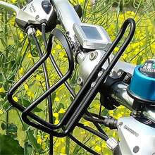 1 pieza Caja portabotellas de agua, soporte para botella de bicicleta, soporte portabotellas de aleación de aluminio ligero para bicicleta para actividades al aire libre - Multicolor - Ver 7