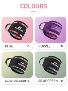 1pc Ankle Strap For Squat Rack, Leg Training, Strength & Stretching, Fitness Equipment - Multicolor - View 6