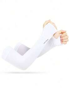 Sunscreen Ice Sleeve Men's Long Summer Arm Sleeve Sleeve Women's Ice Silk Sleeve UV Protection