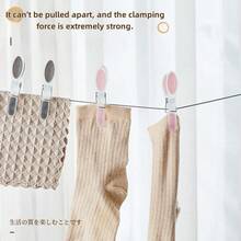 Pack Of 30 Plastic Clothes Pegs, Non-Slip Clothes Pegs, Multi-Coloured Clips With Soft Padded For Towels, Socks, Underwears And Clothes