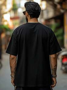 Virgo Airbrush Graffiti Heart Zodiac Astrology Design T-Shirt - 100% Cotton 180g, Black Crew Neck, Loose Fit, Short Sleeve, Men & Women, Casual Streetwear For Sports, Parties, And Everyday Comfort, Party Apparel | Hippie Style Tee | Durable Print - màu đen - Xem 2