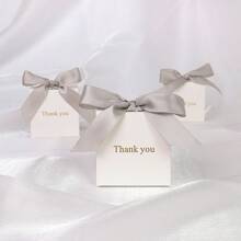 30pcs Charming Candy Gift Box Golden "Thank You"| With Ribbon | Valid For Birthdays, Weddings, Mother's Day Summer Gifts Beach Back To School School Supplies Room Decor